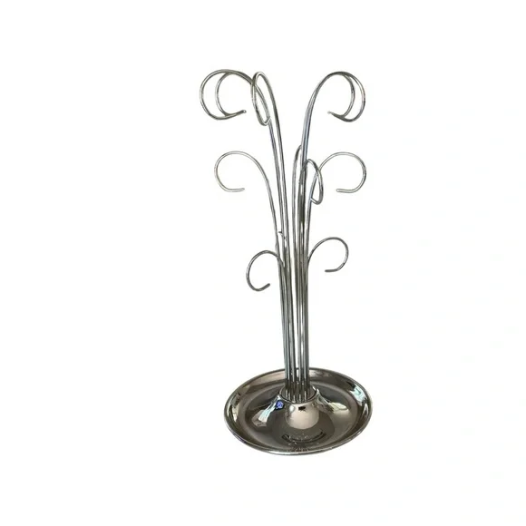 Umbra Jewelry Tree Stand Silver Metal - Picture 3 of 4